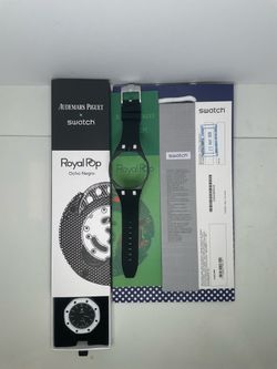 AP x Swatch Royal Pop Pocket Watch