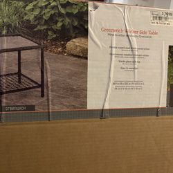 Greenwhich Wicker Side Table 