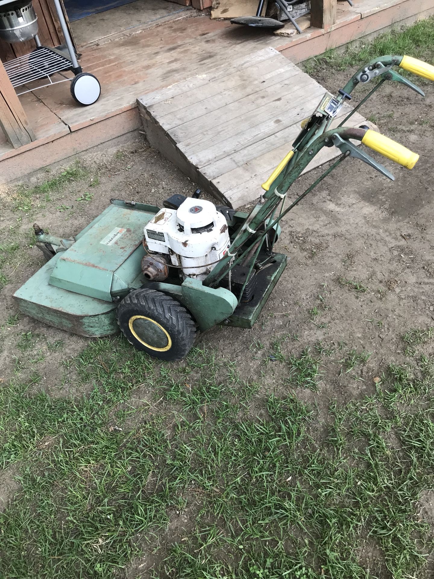 Bunton walk behind discount mower