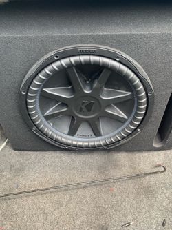 15in Kicker Compvx With Ported Box