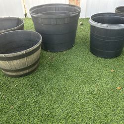 Plastic Planters 