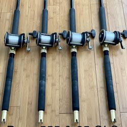 Fishing Rods and Reels  Penn, 555 and 25 GLS