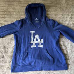 Dodgers v-neck hoodie