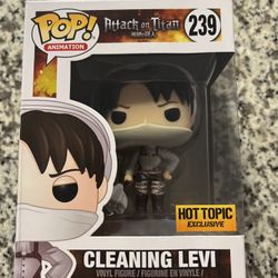 Cleaning Levi Attack On Titan Funko Pop