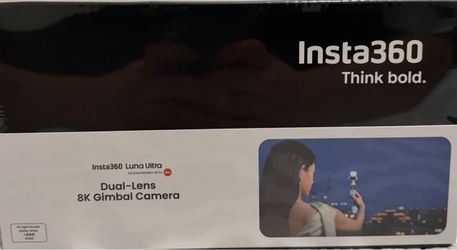 Insta 360 Luna Ultra Fill Light Bundle Stellar White