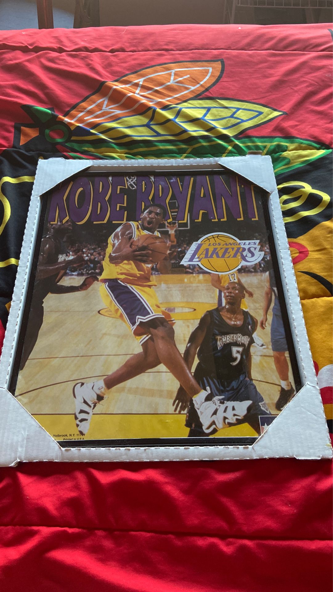 Kobe Bryant picture in frame