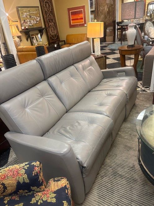 Couch Electric Leather Recliner