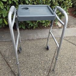 Walker With Tray