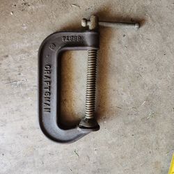 Craftsman 5-in C Clamp Vintage