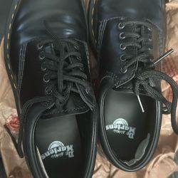 Doc Martens Leather Platform Shoes
