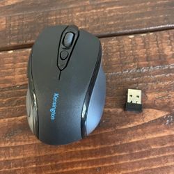 New Kensington Pro Fit Ergonomic Computer PC Wireless Mouse Mid-Size