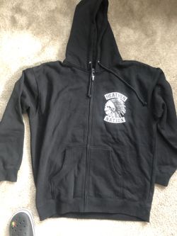 Heathen Zipper Hoodie XL