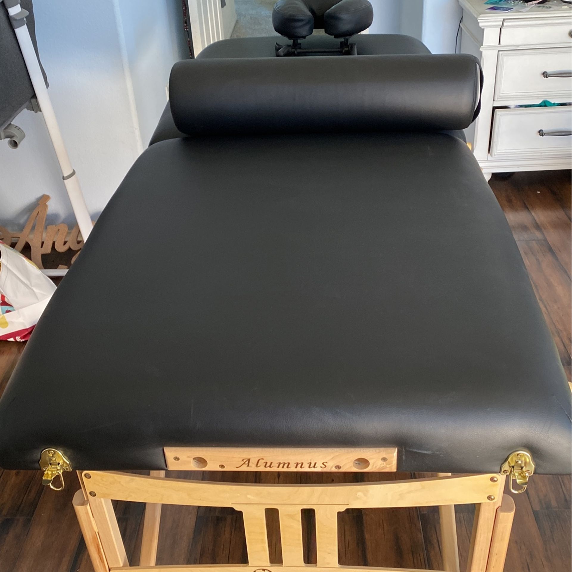 Massage table
