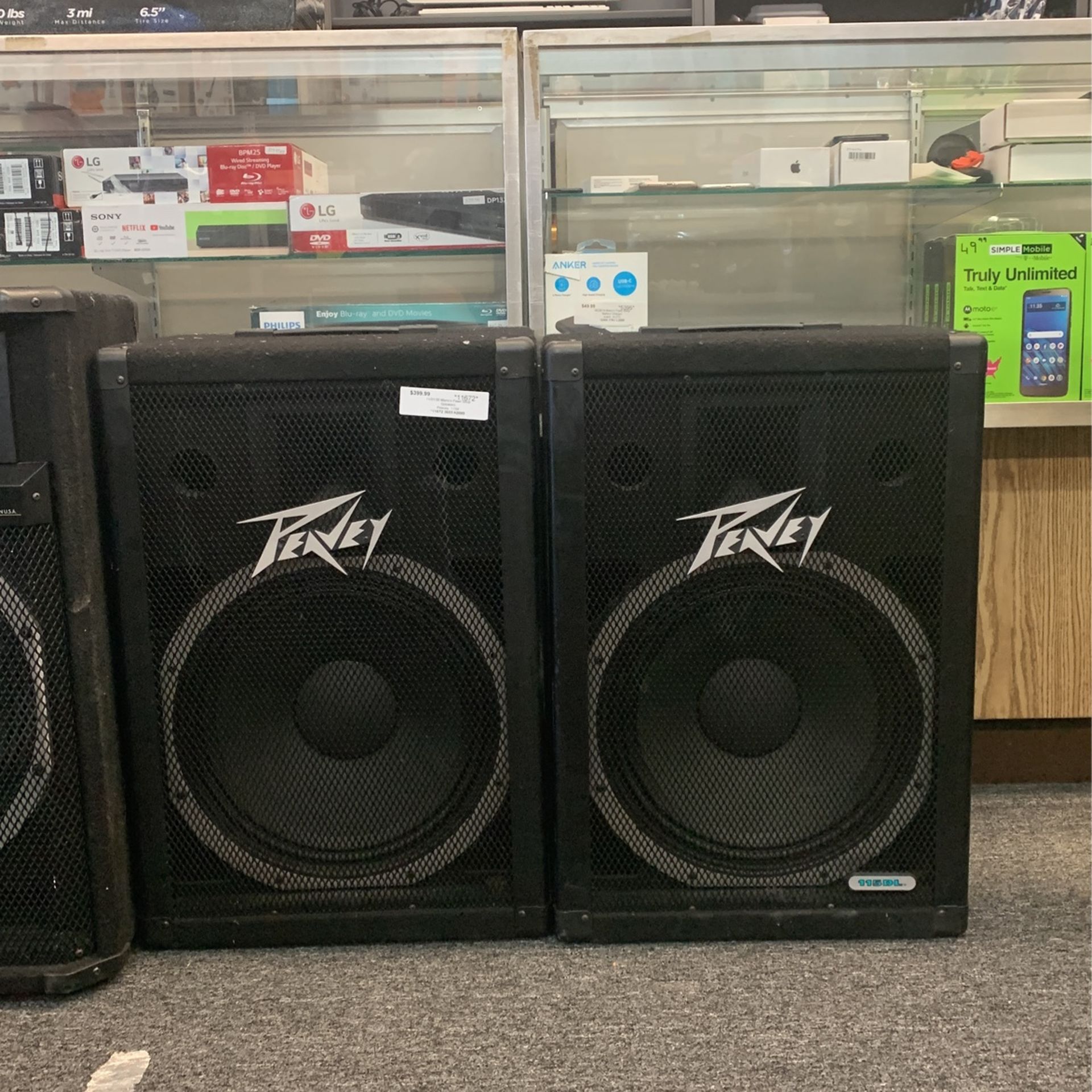 Peavey 115DL Speaker Pair