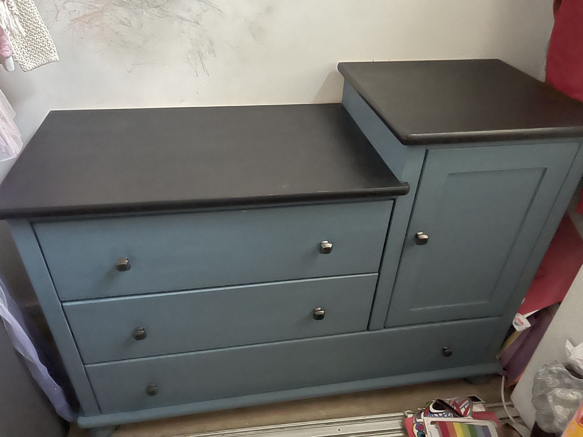 Dresser Cabinet Changing Station Babies Kids