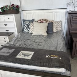 Queen and king beds