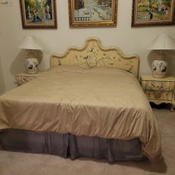 Hand Painted King Bedroom Set