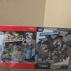 Pokémon TCG Scarlet & Violet Black Bolt / White Flare Collections (Sealed)