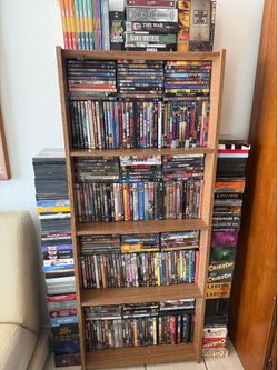 600 DVD s all movies