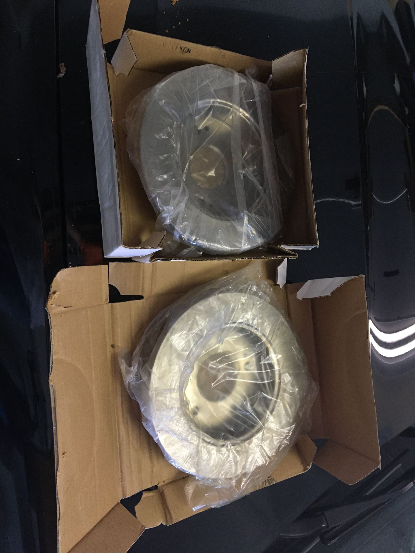 Set of 2 Factory sealed drum and rotors. For Honda and Acura