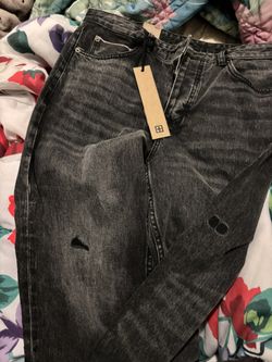 Ksubi jeans size 36 black/gray looking for trades too