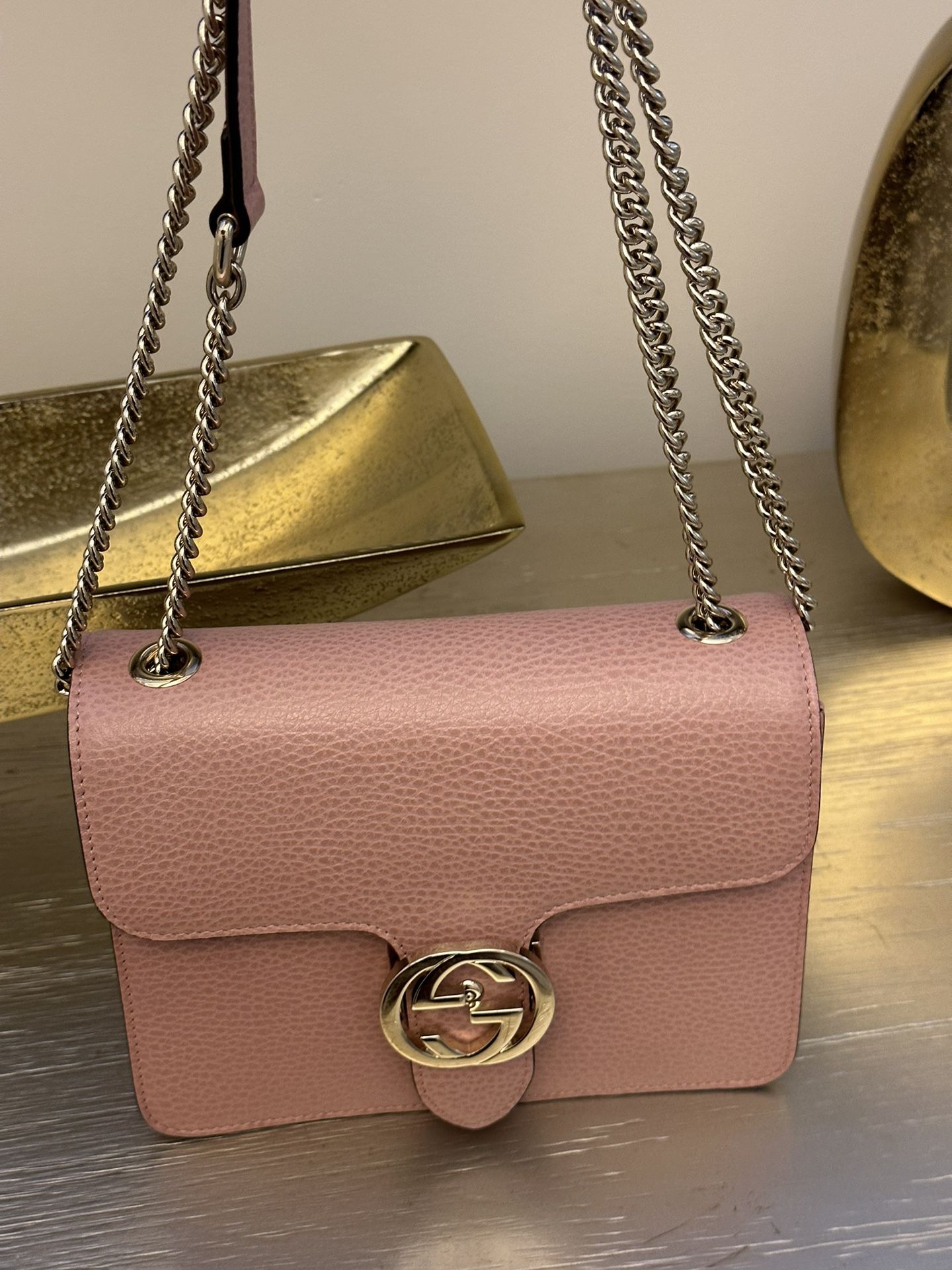 Authentic Pink Gucci Bag 