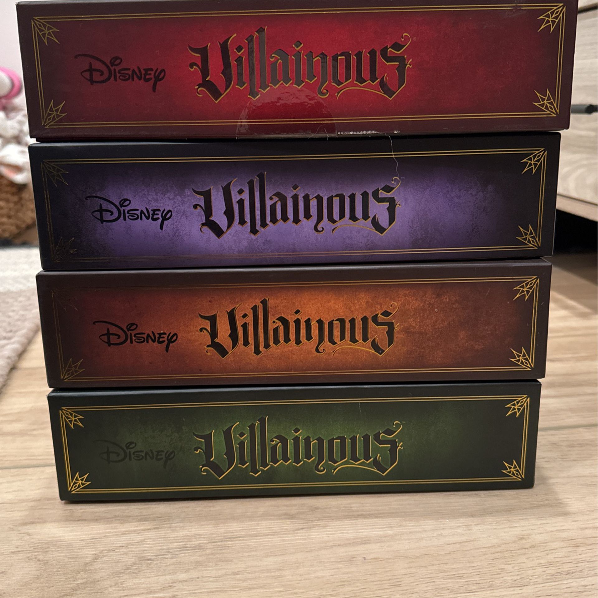 Disney Villainous Board Games - 4 Pack