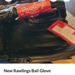 New RAWLINGS BALL GLOVE
