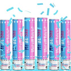 Baby Gender Confetti Blue