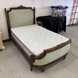 Vintage Oversized Twin Bed 