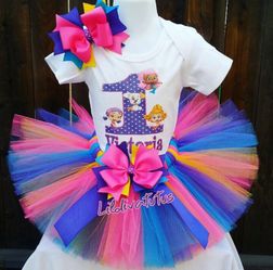 Bubble guppies tutu set