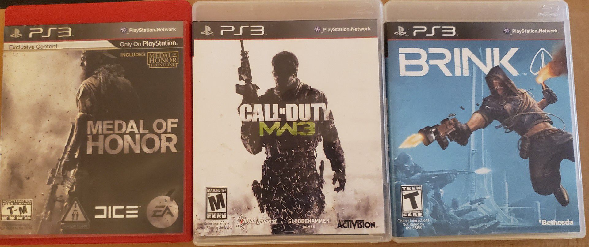 3 game set for your PS3!