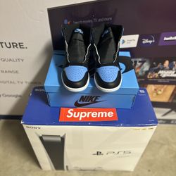Jordan 1 UNC Toe