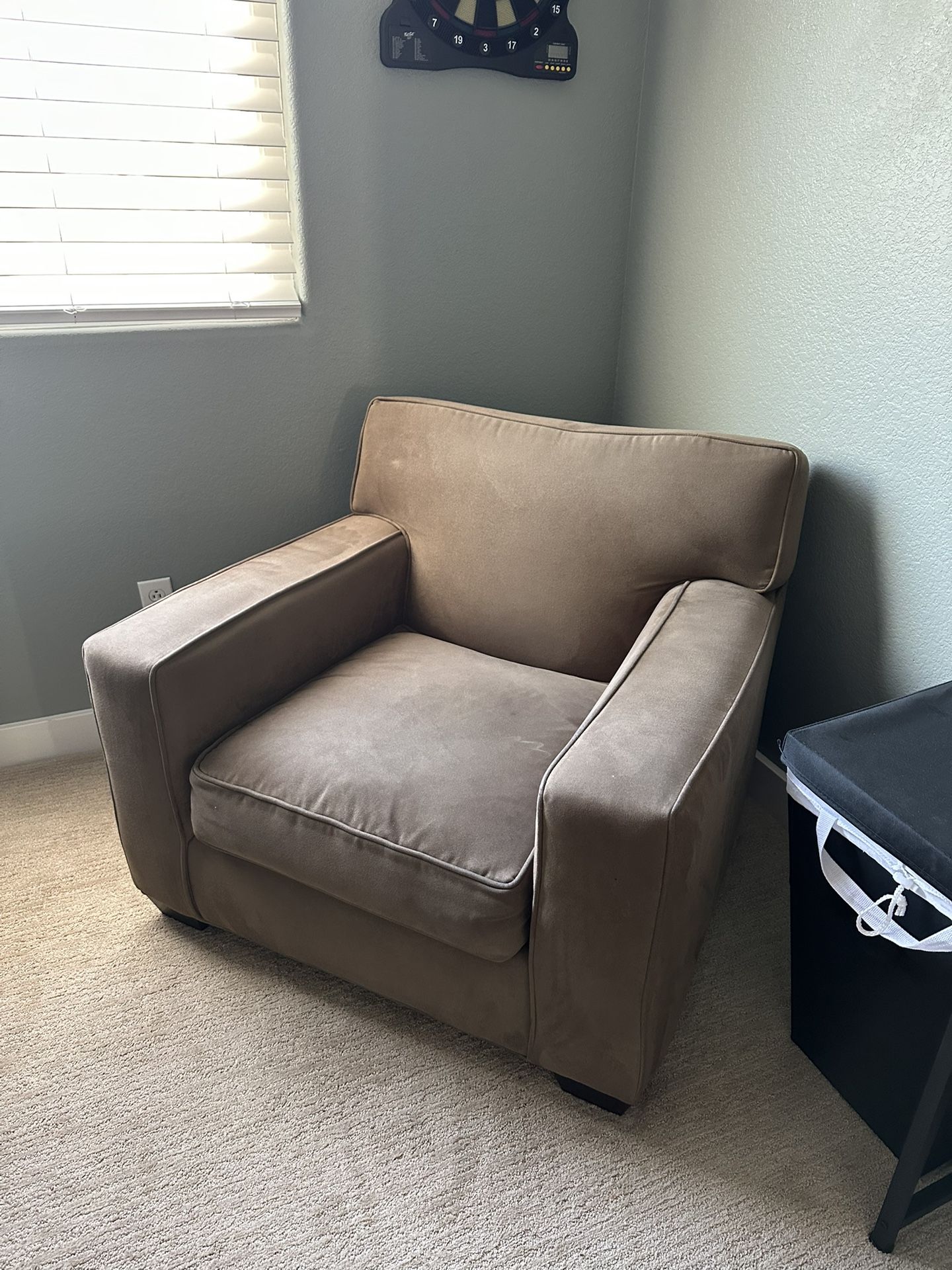 Brown Sofa Chair Pottery Barn