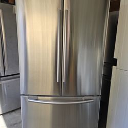 Refrigerator, Stainless Steel 