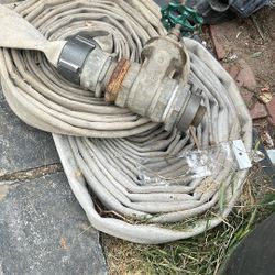 valve with its 100-foot 2-1/2" hose