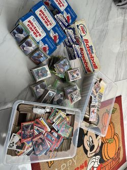 Baseball Cards Thousands Of Cards Perfect Condition