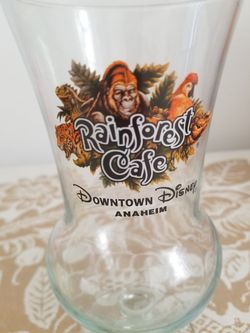 Downtown Disney Rainforest Cafe Glass
