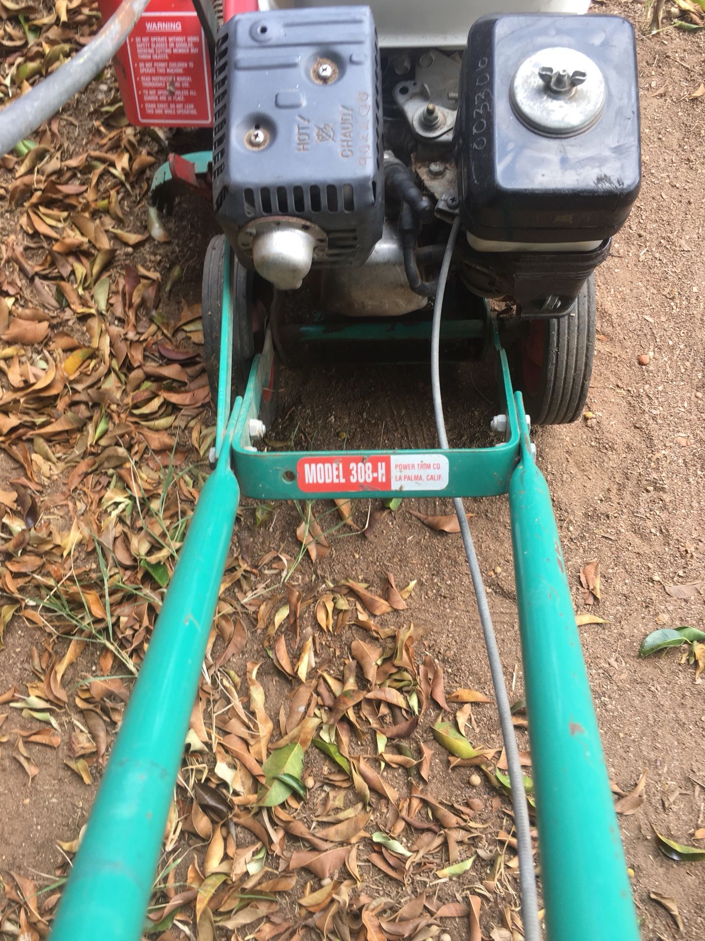 Power Trim Edger Model 308H Honda GX 120 motor for Sale in El Cajon