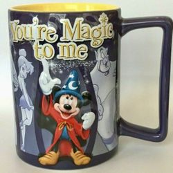Authentic Original Disney Parks "You’re Magic to me" Mickey Mouse 3-D Mug Cup