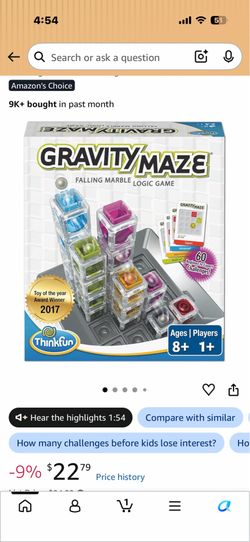 Gravity maze