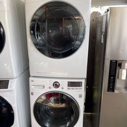 LG Front Load Washer And Dryer Gas High Efficiency