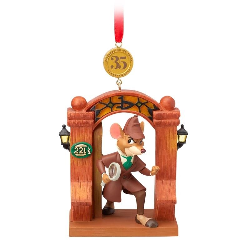 The Great Mouse Detective Legacy Sketchbook Ornament 35th Anniversary
