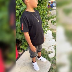 Flames Pocket T-shirt Toddler/youth 