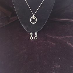 Necklace  and Earrings