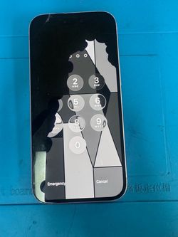 iPhone with Cracked Screen