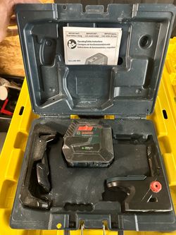 Bosch professional gcl100-40g green laser level