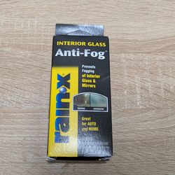 Rainx antifog 3.5fl oz, never used