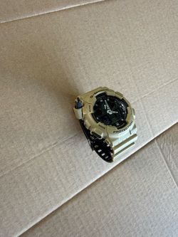 G- Shock watch tan color