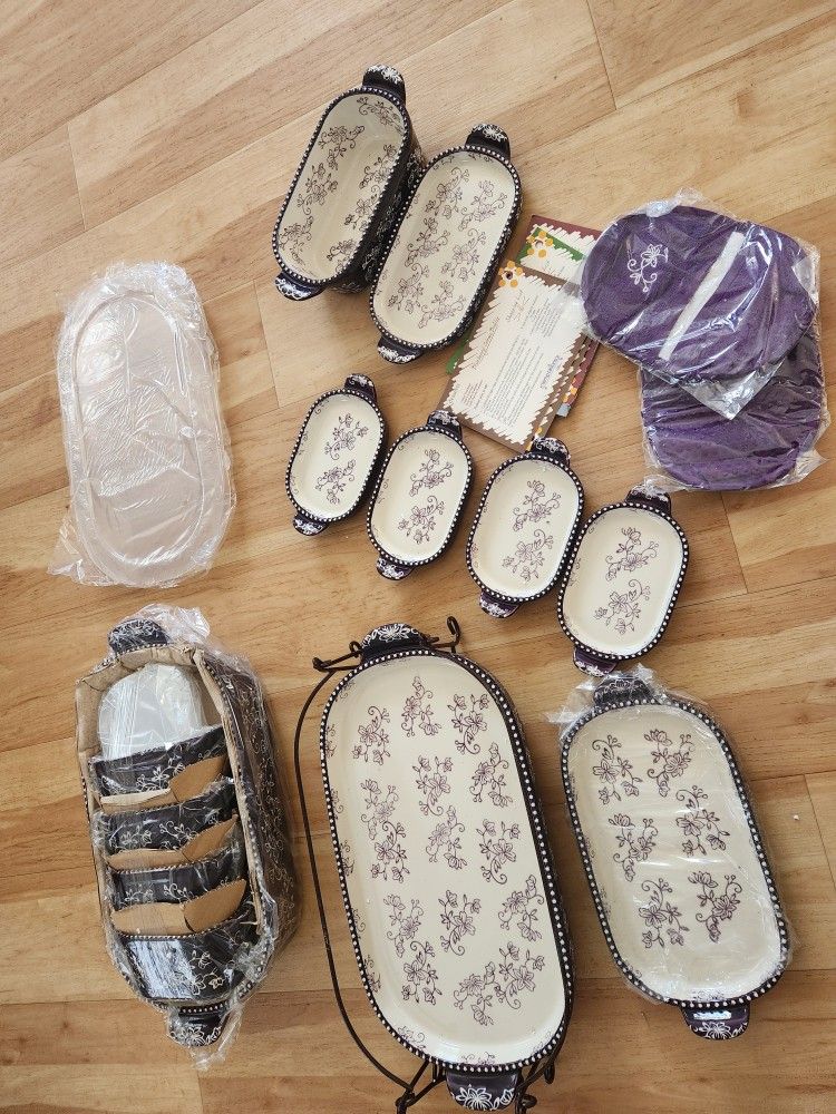 Eggplant Purple Temptations Set